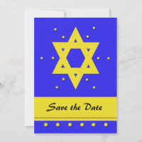 Bar Mitzvah Save the Date Einladungskarte