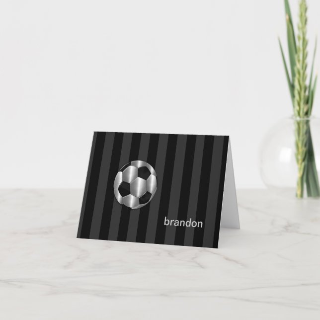 Bar Mitzvah Silver Soccer Balls (Vorderseite)