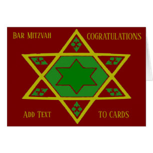 Bar Mitzvah, Star der David Card