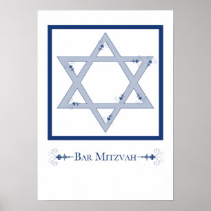 Bar mitzvah (Stern der blühenden Eleganz) Poster