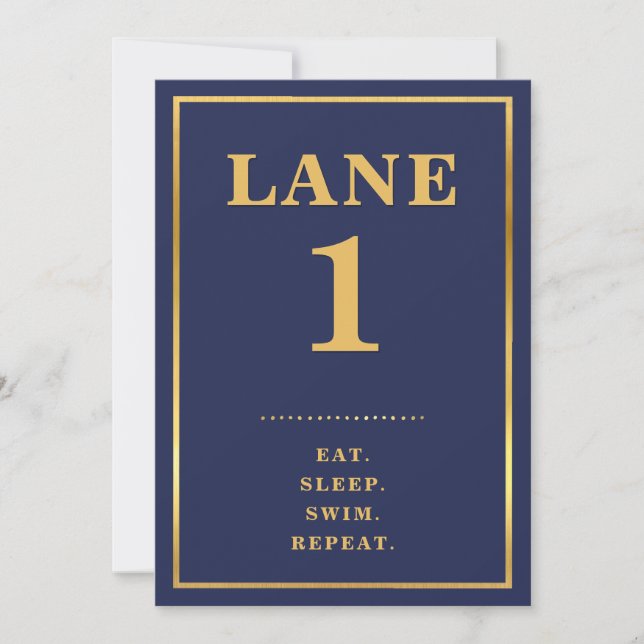 BAR MITZVAH Tischnummern (Vorderseite)