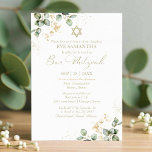 Bar Mitzvah Watercolor Einladung | Eukalyptus<br><div class="desc">Möchten Sie Ihr Bat Mitzvah Dekor auf die nächste Ebene bringen? Karo aus unserer Eukalyptus Greenery Bat Mitzvah Kollektion! Mit seiner üppigen,  natürlichen Ästhetik erschaffen Sie eine Feier,  an die Sie sich erinnern können. Entdecken Sie Tipps und Ideen für die Einbindung dieser atemberaubenden Akzente in Ihre heutige Feier! ✨</div>