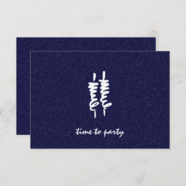 Bar Mitzvah White Torah Scrolls in jeder Farbe Karte