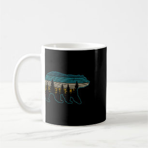 Bär Natur Grizzly Braun Schwarz Bär Wandern Jagen Kaffeetasse