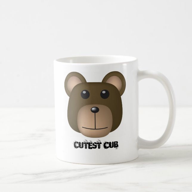 Bär, niedlichstes CUB Kaffeetasse (Rechts)