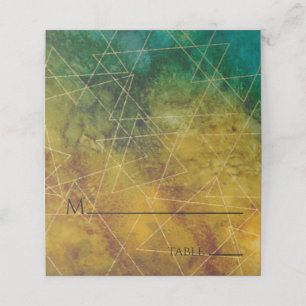 Bar oder Bat Mizwa Platzkarte aus dem All