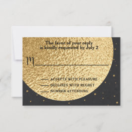 Bar or Bat Mitzvah UAWG Out dieser Welt RSVP Karte