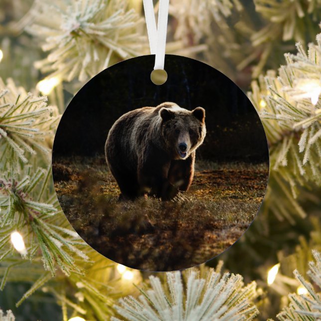 Bär Ornament Aus Metall (InSitu)