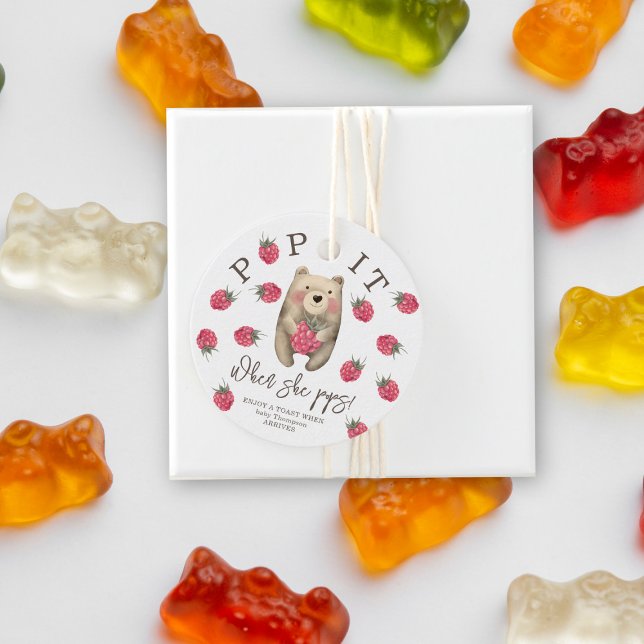 Bär - Pop! Wenn sie Pop! Geschenkanhänger (Von Creator hochgeladen)