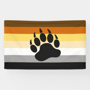 Bär-Pride-Flagge Banner