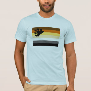 Bär Pride Flagge T-Shirt