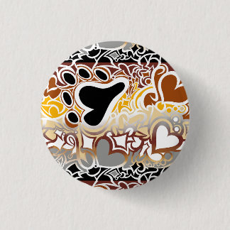 Bär Pride Squiggle Knopf Button