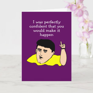 Bar-Prüfungskarte bestanden Karte