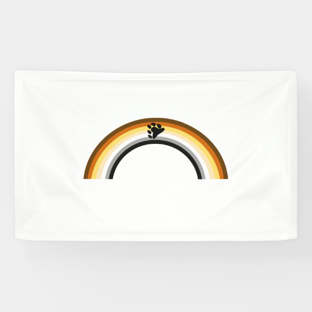 Bär Regenbogen Banner (Horizontal)