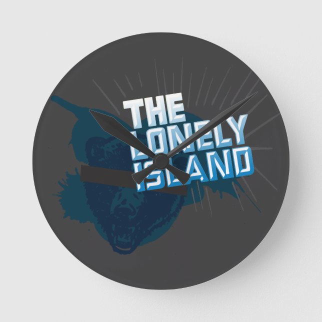 Bär Runde Wanduhr (Vorderseite)