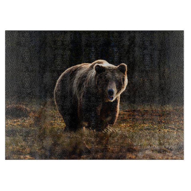 Bär Schneidebrett (Vorderseite)