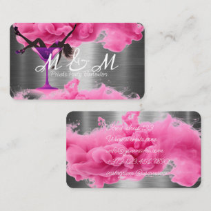 Bar Service Private Party Barkeeper für Ihre Veran Visitenkarte