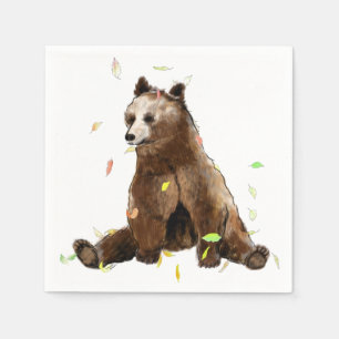 Bär Serviette