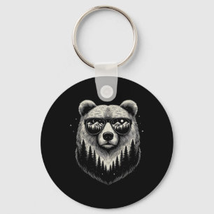 Bär singles Natur Szenen Kunst Design für Frauen u Schlüsselanhänger