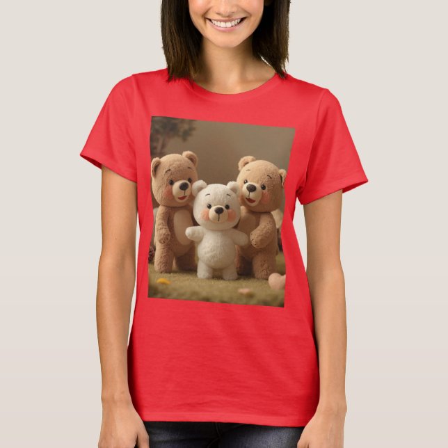 Bär sirt T-Shirt (Vorderseite)