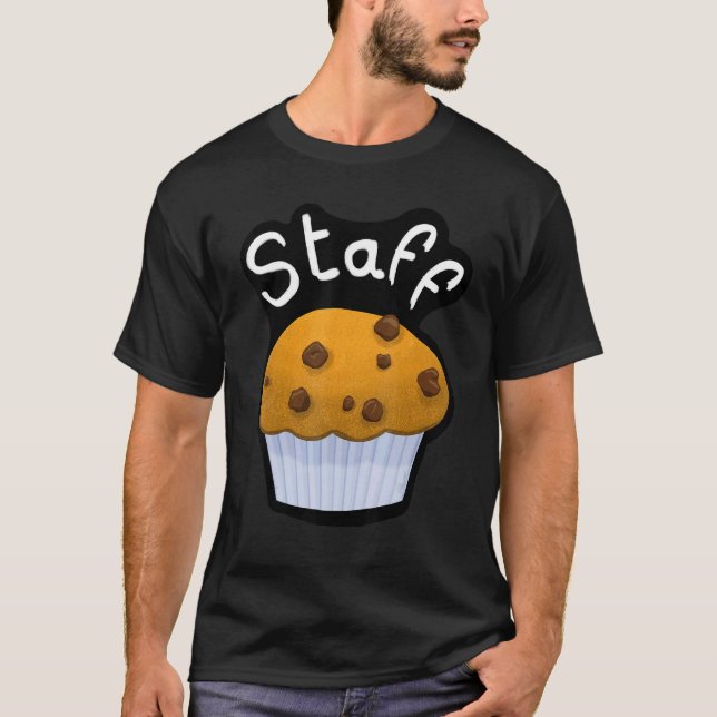 Bar Staff Croissant for coffee and bakery house wh T-Shirt (Vorderseite)