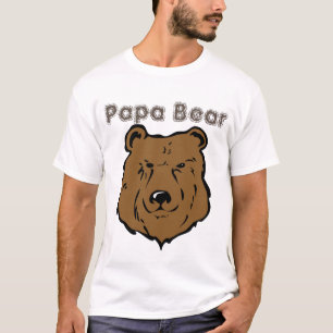 Bär Stolz Großer Bauch Bär Papa Bär T-Shirt