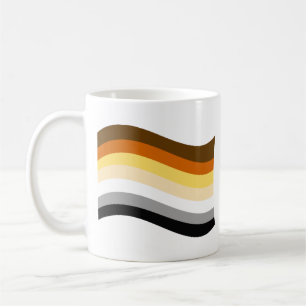 Bär Stolz Wellig Flagge Kaffeetasse