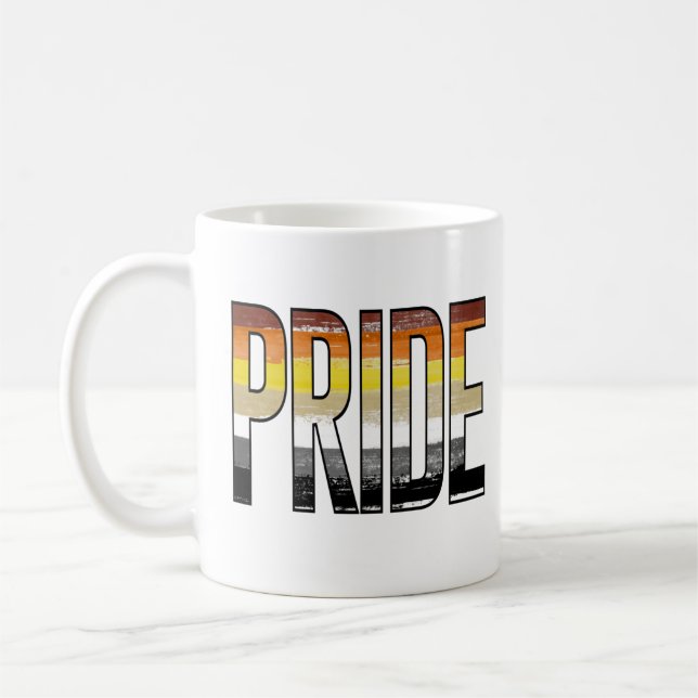 Bär Stolz Wort Kaffeetasse (Links)