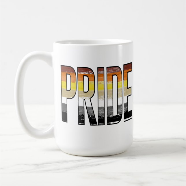Bär Stolz Wort Kaffeetasse (Links)
