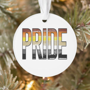 Bär Stolz Wort Ornament