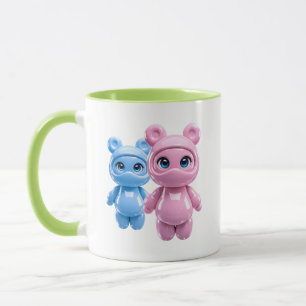 Bär Tasse Glänzend Kawaii Duo