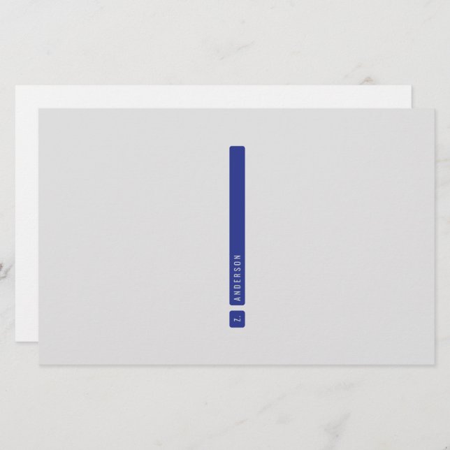 Bar teilen briefpapier (Vorne/Hinten)