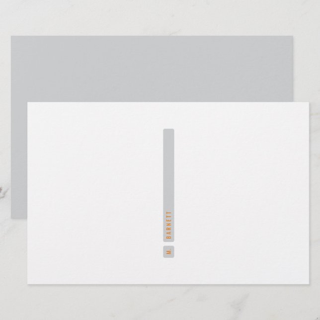 Bar teilen briefpapier (Vorne/Hinten)