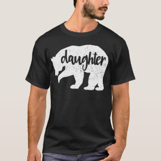 Bär-Tochter - Lustige Familie Cooles Tier T-Shirt