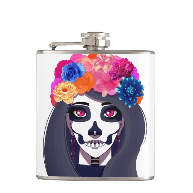 Bar tools, decorative flask flachmann (Vorderseite)