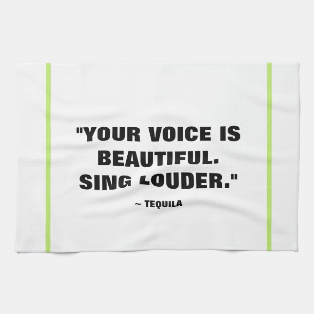 Bar-Tuch - Tequila Küchentuch (Horizontal)