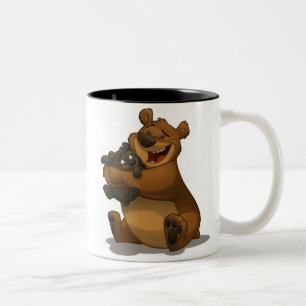 Bär u. CUB-Tasse Zweifarbige Tasse