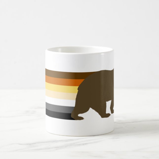 Bär und Bärenpride Kaffeetasse (Mittel)