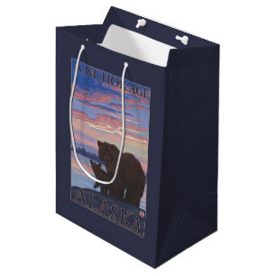 Bär und CUB - Anchorage, Alaska Mittlere Geschenktüte