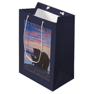 Bär und CUB - Anchorage, Alaska Mittlere Geschenktüte