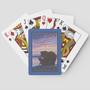 Bär und CUB - Dawson, Alaska Spielkarten