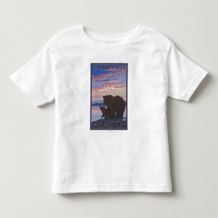 Bär und CUB - Fairbanks, Alaska Kleinkind T-shirt