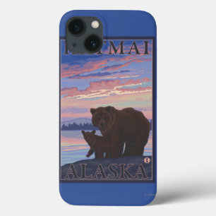 Bär und Cub - Katmai, Alaska Case-Mate iPhone Hülle