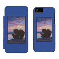 Bär und CUB - Katmai, Alaska