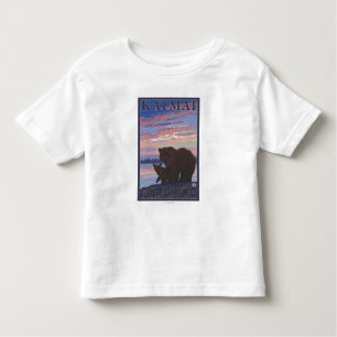 Bär und CUB - Katmai, Alaska Kleinkind T-shirt