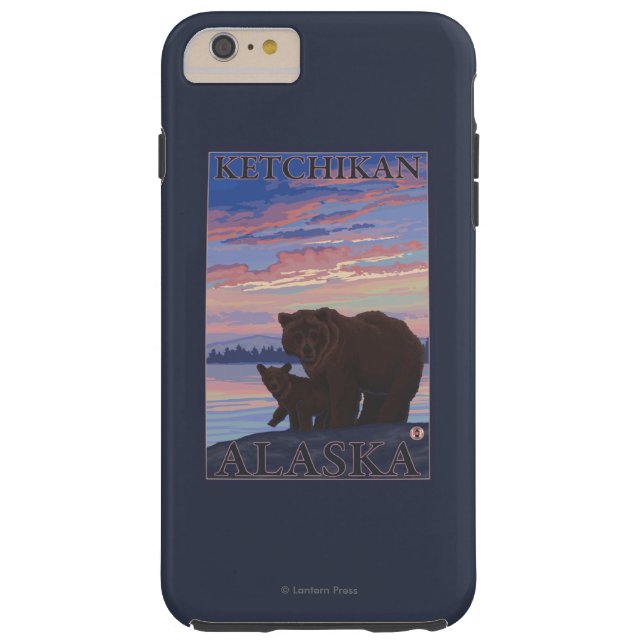 Bär und CUB - Ketchikan, Alaska Case-Mate iPhone Hülle (Rückseite)