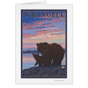 Bär und Cub - Wrangell, Alaska