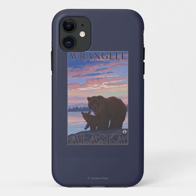 Bär und CUB - Wrangell, Alaska Case-Mate iPhone Hülle (Rückseite)