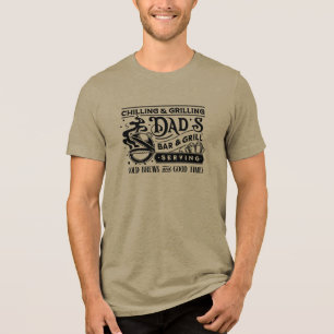 Bar und Grill von Papa 2 Tri-Blend Shirt