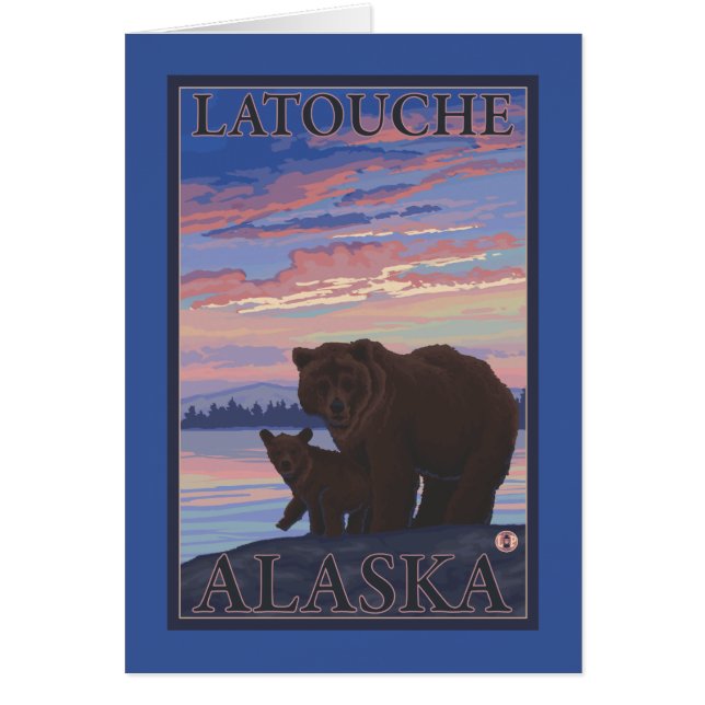 Bär und Keule - Latouche, Alaska (Vorne)